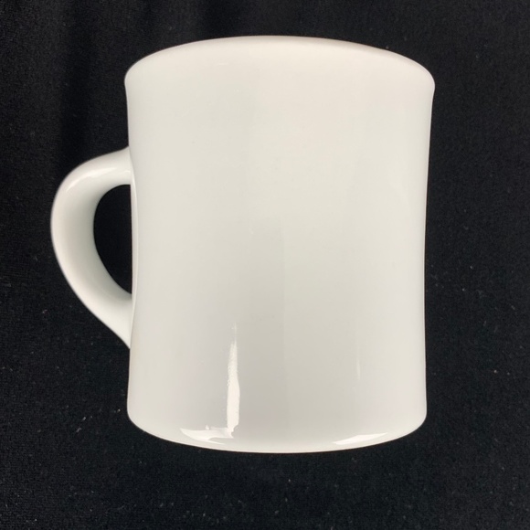 White Fine Porcelain Diner Mug Restaurant Ware Cup Rego Excellent Gift Condition - Picture 1 of 8